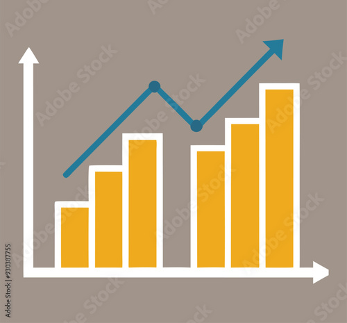 Free Download Trend data graph visualization - GFXLoad