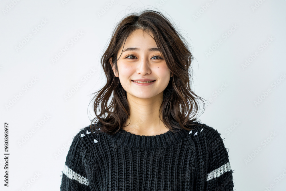 With a blend of casual and professional attire, this woman exemplifies modern office fashion while maintaining a clean, simple style. With a blend of casual and professional attire, this woman exemplifies modern office fashion while maintaining a clean, simple style.
