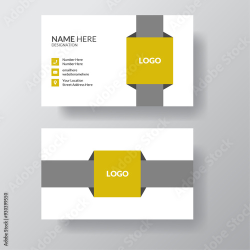clean and creative business card design