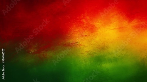 Black History Month Colorful Background Loop.