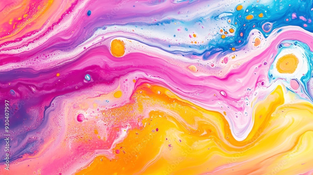 Colorful abstract painting background. Liquid marbling paint background. Fluid painting abstract texture. Intensive colorful mix of acrylic vibrant colors , ai Colorful abstract painting background. Liquid marbling paint background. Fluid painting abstract texture. Intensive colorful mix of acrylic vibrant colors , ai