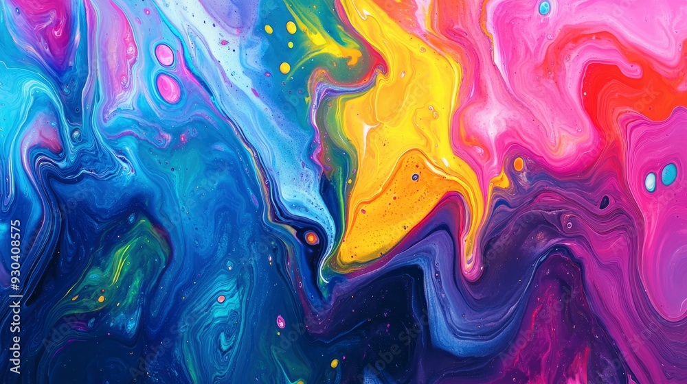 Colorful abstract painting background. Liquid marbling paint background. Fluid painting abstract texture. Intensive colorful mix of acrylic vibrant colors , ai Colorful abstract painting background. Liquid marbling paint background. Fluid painting abstract texture. Intensive colorful mix of acrylic vibrant colors , ai