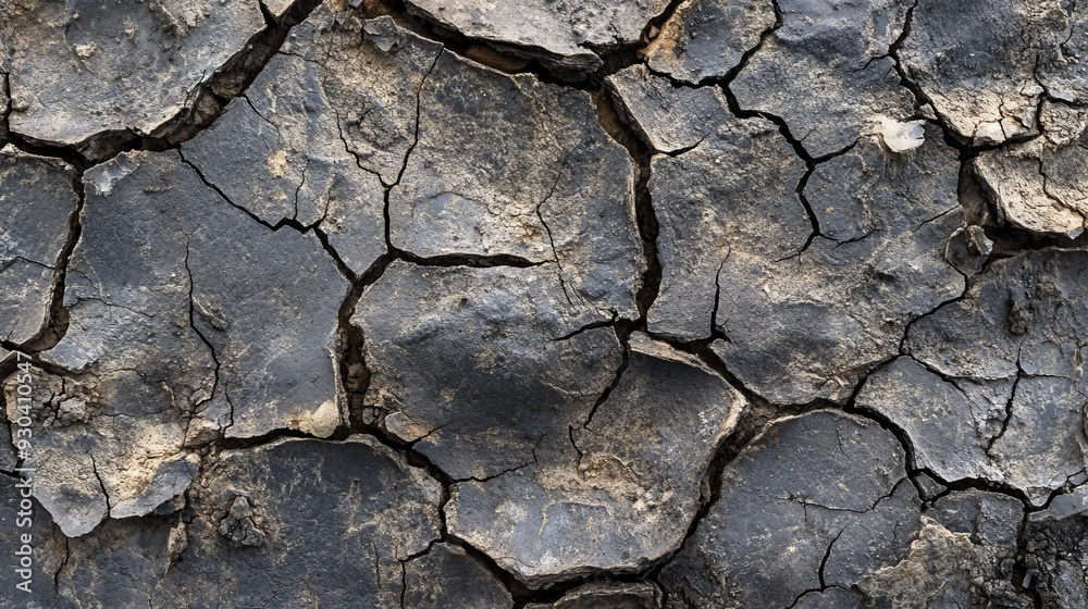 Cracked earth. Cracked earth.
