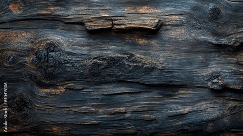 Dark wood texture background surface with old natural pattern , ai