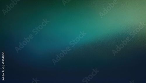 Abstract Green and Blue Gradient Background with Textured Surface