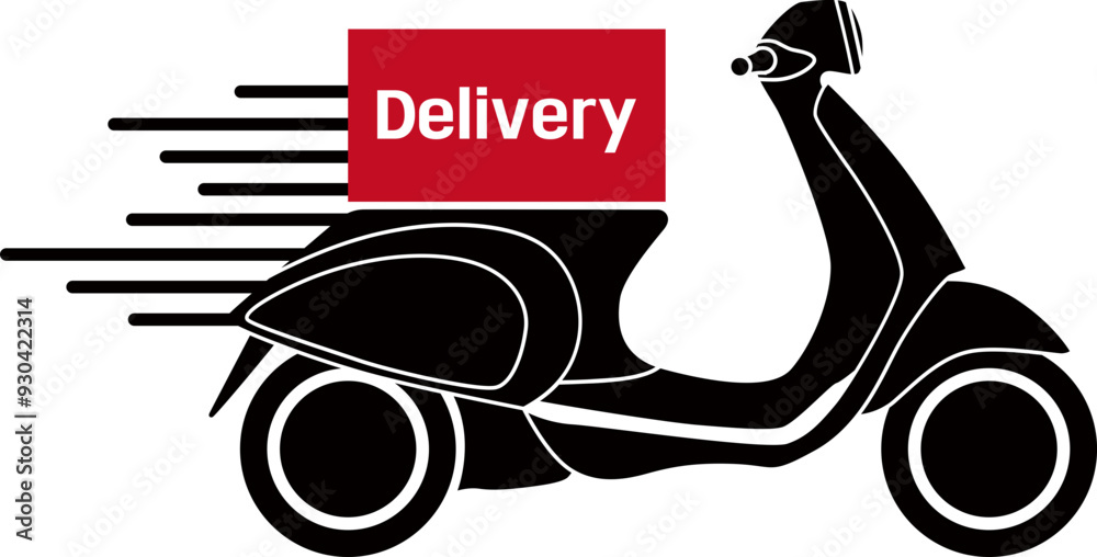 Fototapeta premium Delivery icon