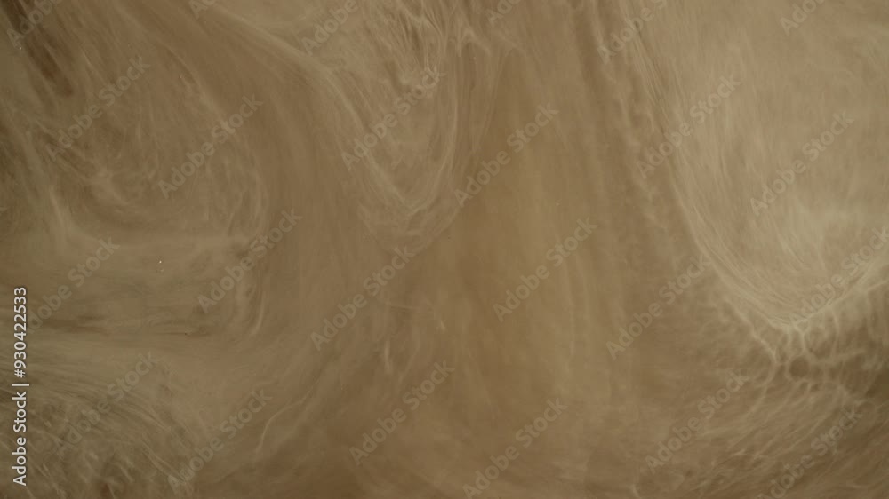 Modern Acrylic Fluid Art: Swirling Waves and Splashes in White, Black, and Gray Detailed Motion. High quality 4k footage