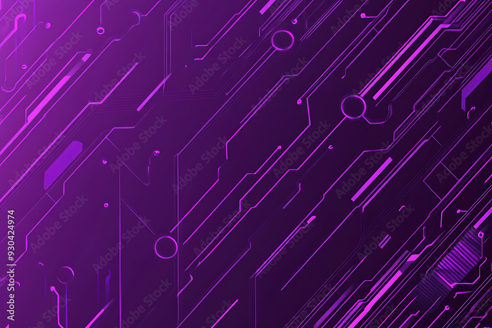 Abstract image of a circuit board with glowing lines and nodes on a pink gradient background. The intricate network of connections creates a modern, tech-inspired visual. Copy space available Abstract image of a circuit board with glowing lines and nodes on a pink gradient background. The intricate network of connections creates a modern, tech-inspired visual. Copy space available