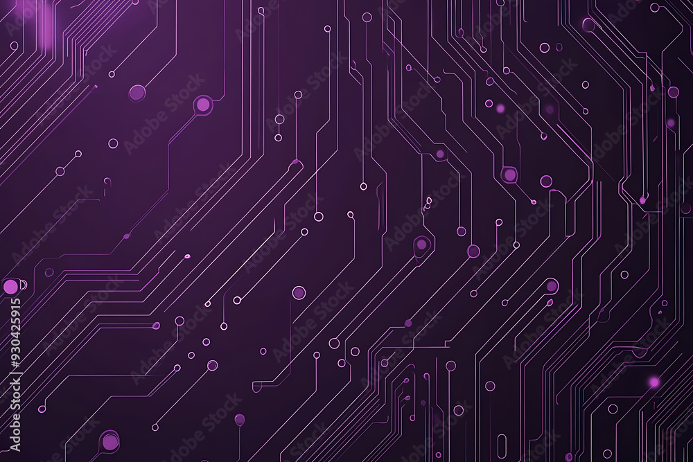 Abstract image of a circuit board with glowing lines and nodes on a pink gradient background. The intricate network of connections creates a modern, tech-inspired visual. Copy space available Abstract image of a circuit board with glowing lines and nodes on a pink gradient background. The intricate network of connections creates a modern, tech-inspired visual. Copy space available