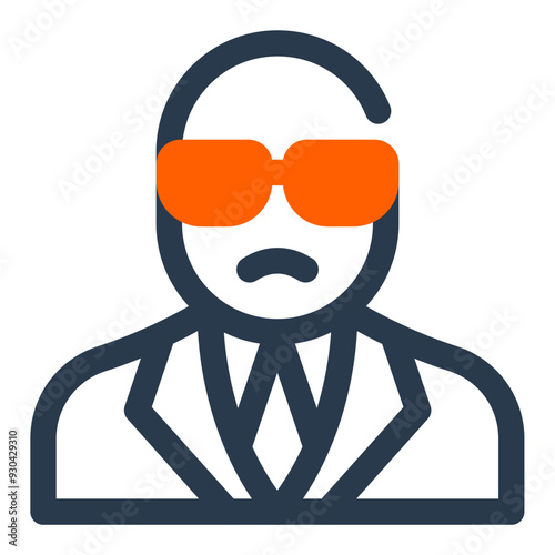 Professional Bodyguard in Suit