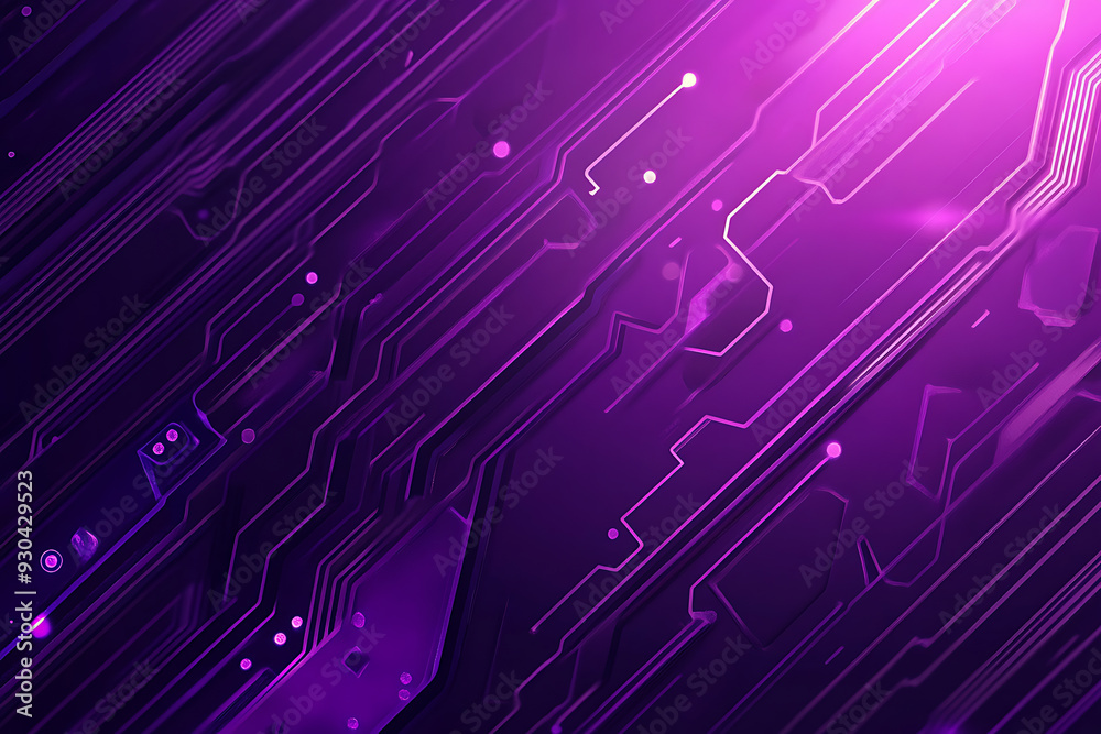 Abstract image of a circuit board with glowing lines and nodes on a pink gradient background. The intricate network of connections creates a modern, tech-inspired visual. Copy space available Abstract image of a circuit board with glowing lines and nodes on a pink gradient background. The intricate network of connections creates a modern, tech-inspired visual. Copy space available