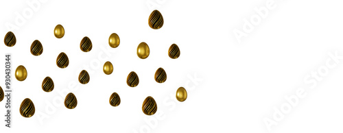 3d rendering of Easter eleg...