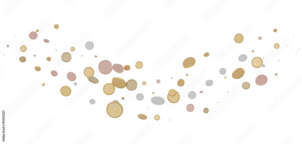 gold Confetti's gold Confetti's