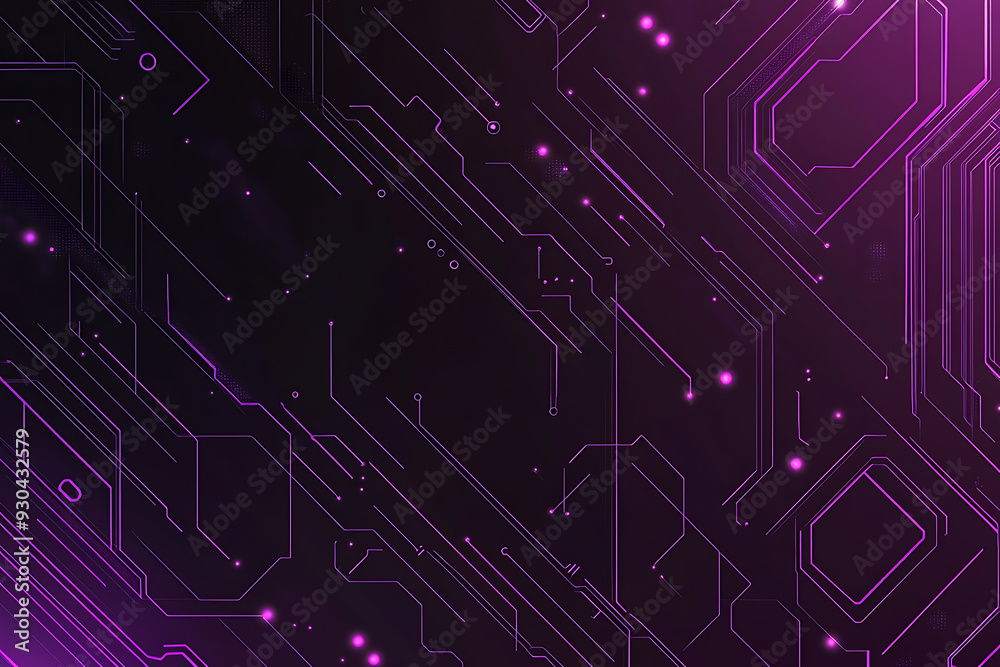 Abstract image of a circuit board with glowing lines and nodes on a pink gradient background. The intricate network of connections creates a modern, tech-inspired visual. Copy space available Abstract image of a circuit board with glowing lines and nodes on a pink gradient background. The intricate network of connections creates a modern, tech-inspired visual. Copy space available