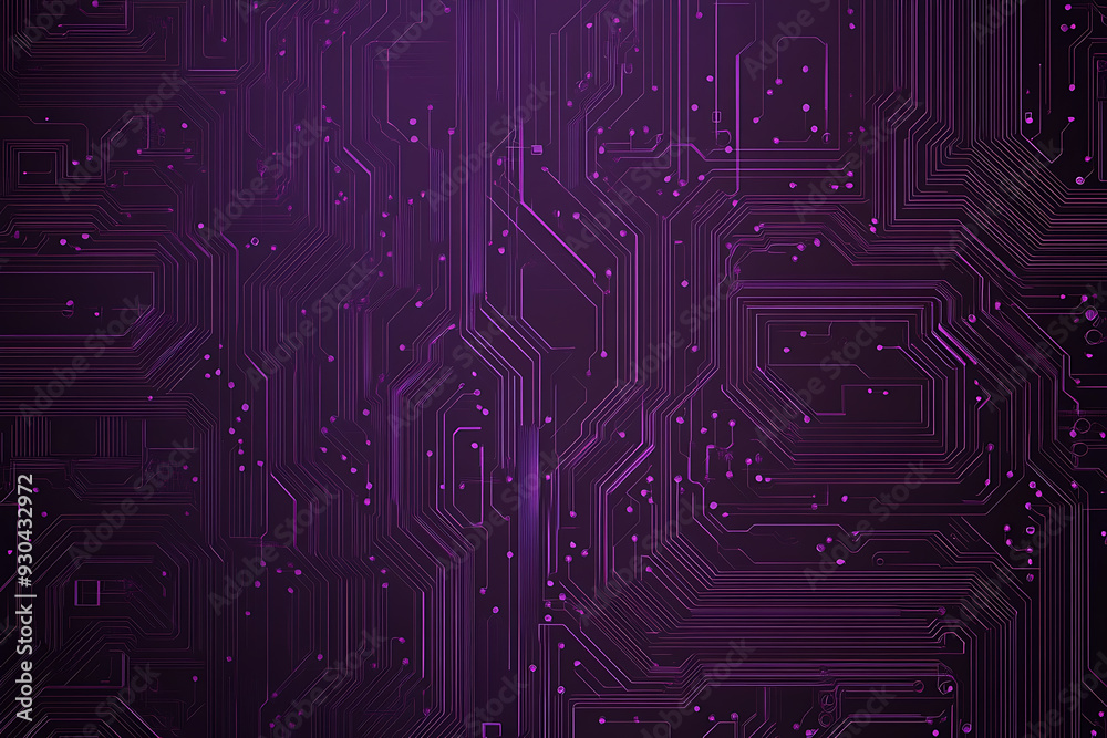 Abstract image of a circuit board with glowing lines and nodes on a pink gradient background. The intricate network of connections creates a modern, tech-inspired visual. Copy space available Abstract image of a circuit board with glowing lines and nodes on a pink gradient background. The intricate network of connections creates a modern, tech-inspired visual. Copy space available