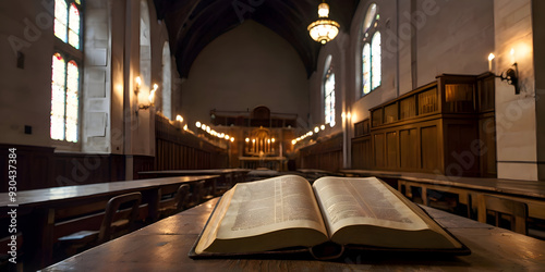 interior of church
