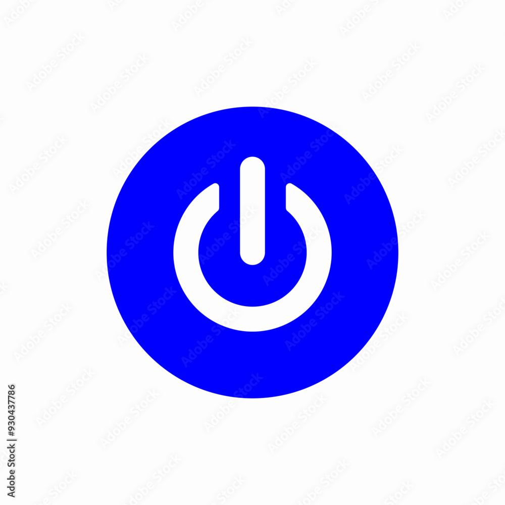 power switch off sign vector power switch off sign vector