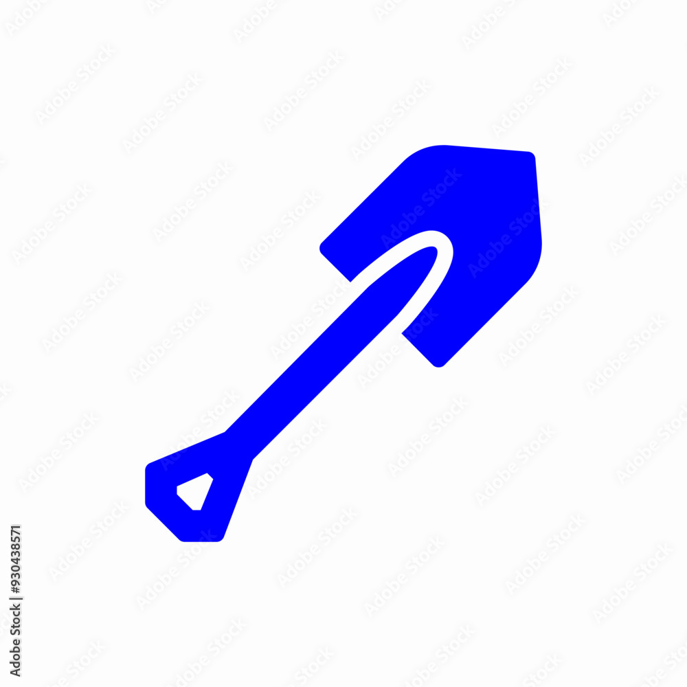shover dig tool construction icon shover dig tool construction icon