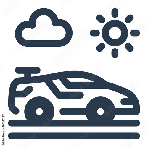 High-End Exotic Sports Car