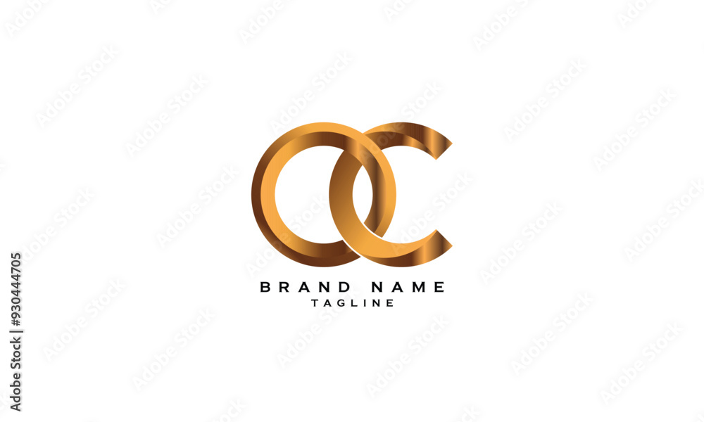 OC, CO, Abstract initial monogram letter alphabet logo design OC, CO, Abstract initial monogram letter alphabet logo design