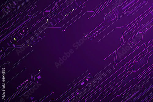 Abstract image of a circuit board with glowing lines and nodes on a pink gradient background. The intricate network of connections creates a modern, tech-inspired visual. Copy space available