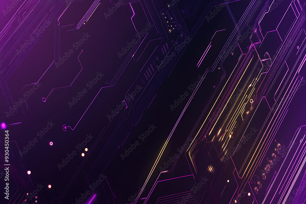 Abstract image of a circuit board with glowing lines and nodes on a pink gradient background. The intricate network of connections creates a modern, tech-inspired visual. Copy space available Abstract image of a circuit board with glowing lines and nodes on a pink gradient background. The intricate network of connections creates a modern, tech-inspired visual. Copy space available