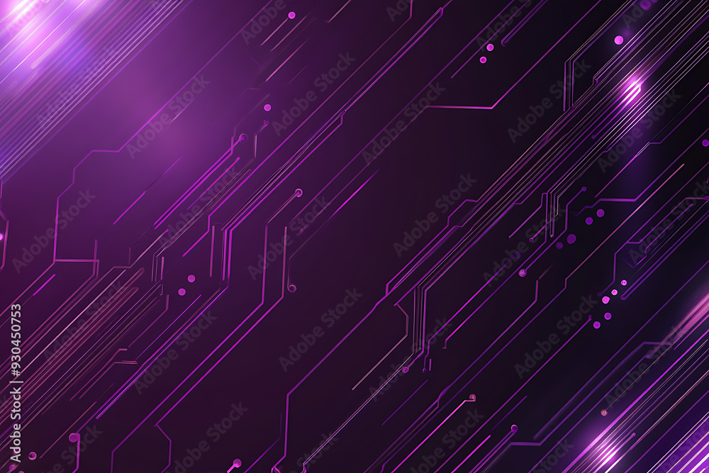 Abstract image of a circuit board with glowing lines and nodes on a pink gradient background. The intricate network of connections creates a modern, tech-inspired visual. Copy space available Abstract image of a circuit board with glowing lines and nodes on a pink gradient background. The intricate network of connections creates a modern, tech-inspired visual. Copy space available