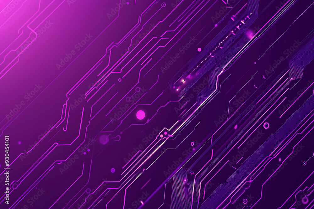 Abstract image of a circuit board with glowing lines and nodes on a pink gradient background. The intricate network of connections creates a modern, tech-inspired visual. Copy space available Abstract image of a circuit board with glowing lines and nodes on a pink gradient background. The intricate network of connections creates a modern, tech-inspired visual. Copy space available