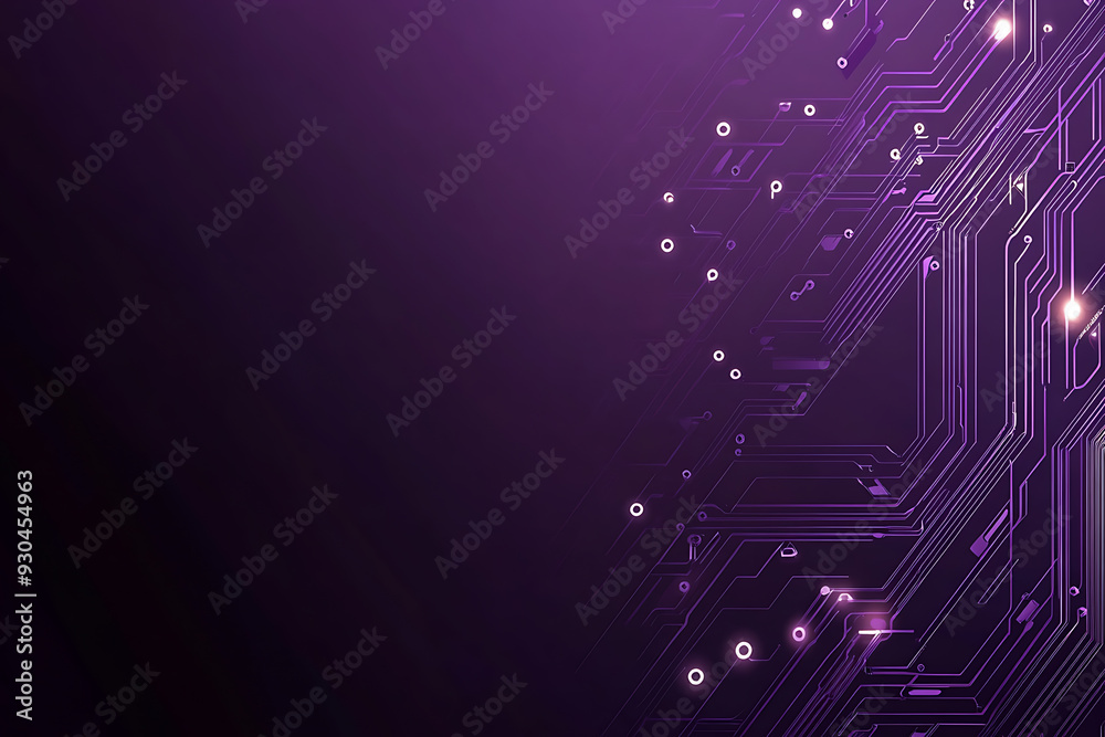 Abstract image of a circuit board with glowing lines and nodes on a pink gradient background. The intricate network of connections creates a modern, tech-inspired visual. Copy space available Abstract image of a circuit board with glowing lines and nodes on a pink gradient background. The intricate network of connections creates a modern, tech-inspired visual. Copy space available