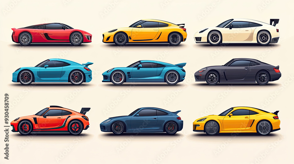 Naklejka premium graphic resource for cars