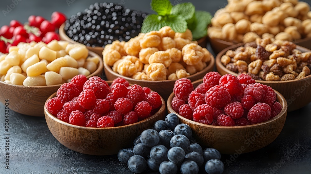 3D vector illustration of a healthy snack assortment, promoting dietary choices that help manage blood sugar levels. 3D vector illustration of a healthy snack assortment, promoting dietary choices that help manage blood sugar levels.