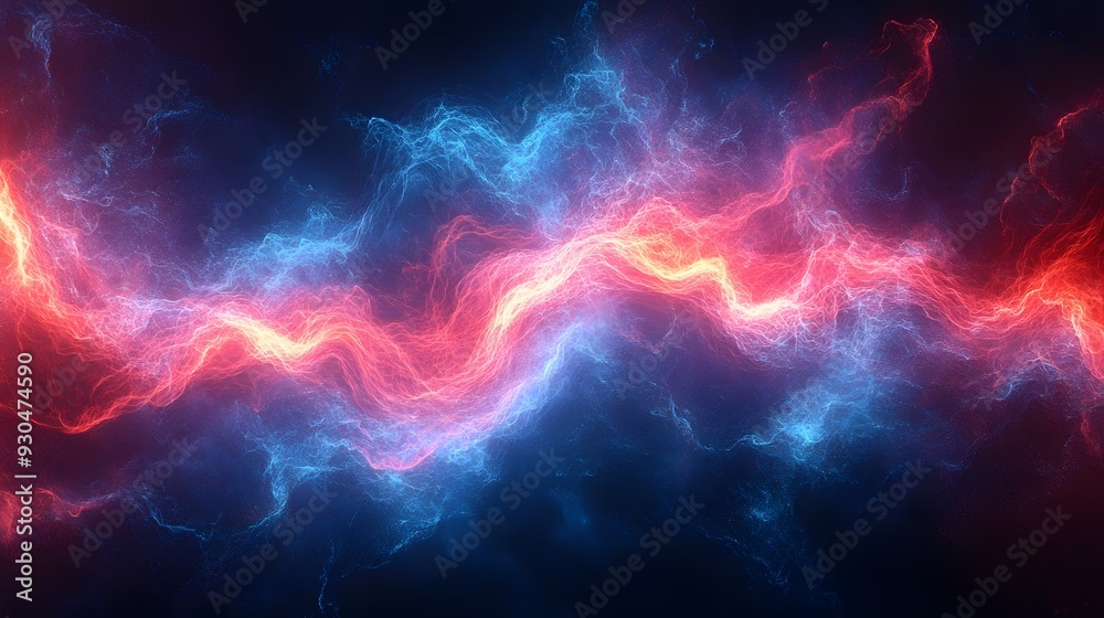 Abstract flow of blue and red lines converging towards a central point, representing the circulatory system and diabetes complications. Abstract flow of blue and red lines converging towards a central point, representing the circulatory system and diabetes complications.