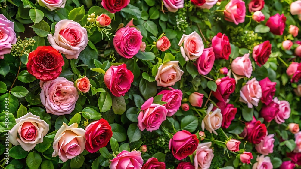 Rose background outdoor greenery Rose background outdoor greenery