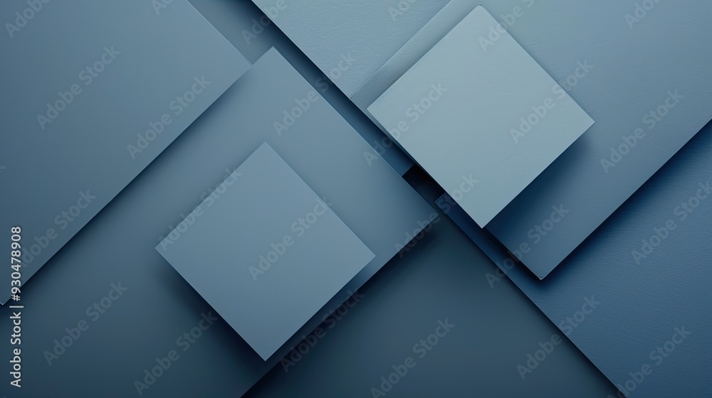 Abstract Geometric Shapes in a Monochromatic Palette Abstract Geometric Shapes in a Monochromatic Palette
