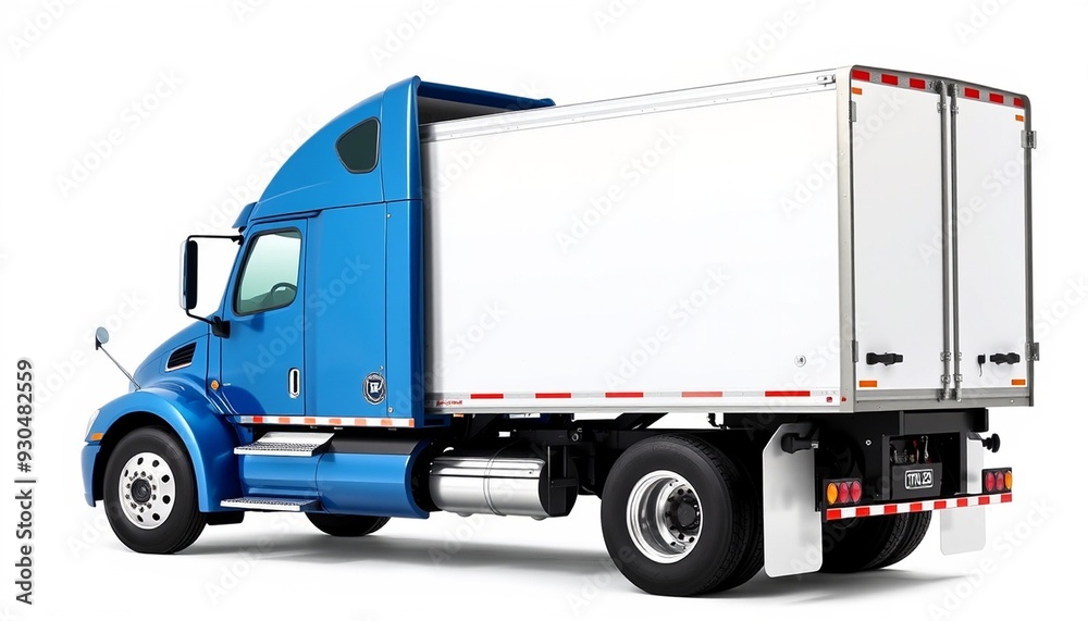 Semi Tractor Trailer - Plain Semi Tractor Trailer - Plain