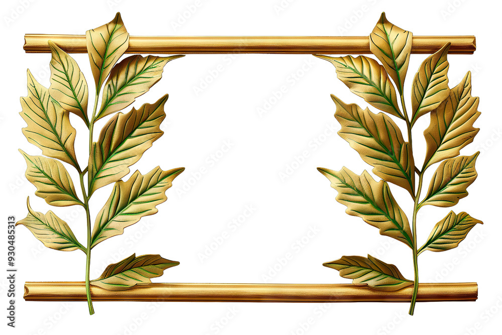 Naklejka premium Vibrant Green Monstera Leaf Isolated