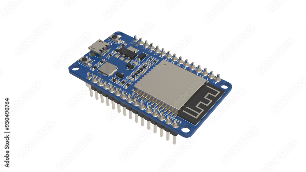 PCB printed circuit board isolated in transparent background PNG PCB printed circuit board isolated in transparent background PNG