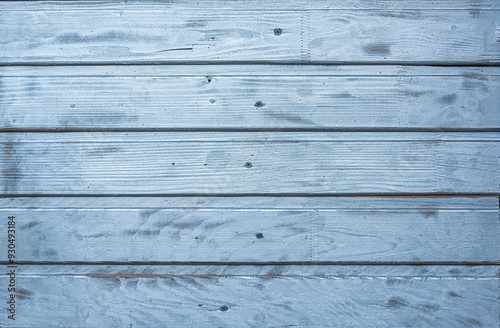 Blue old boards as an abstract background.