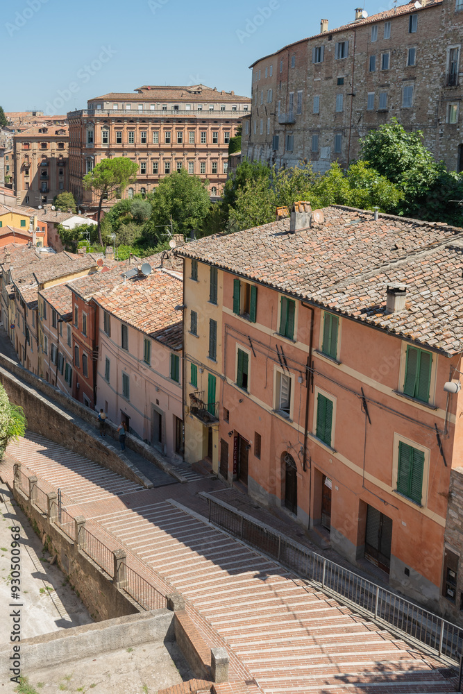 Obraz na plátně Perugia - Umbria - Italia. Acquedotto Romano