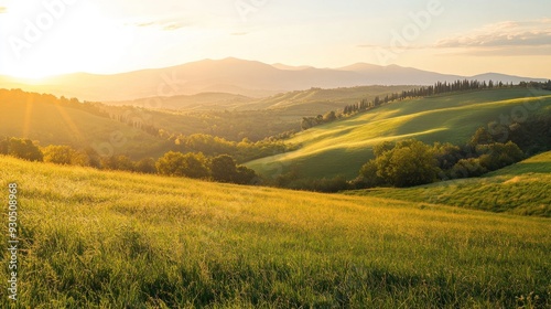 Golden Hour in Tuscany