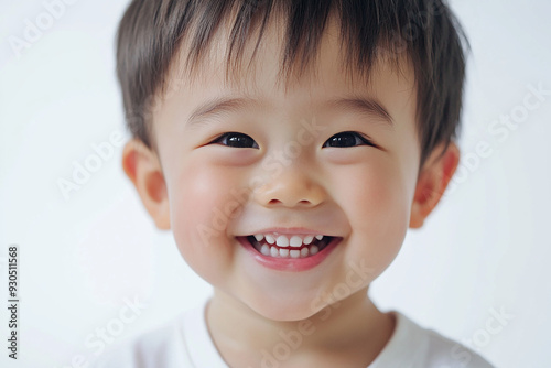 Child positive smile, happy and joyful kid, happy children's day 