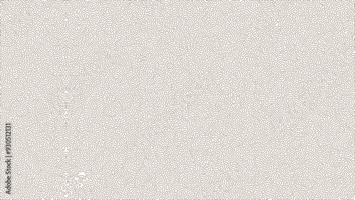 Turing pattern. Reaction-diffusion model. Chemical bases of morphogenesis. Natural patterns, stripes and spots. Monochrome texture. Most trendy cool modern abstract vector background.