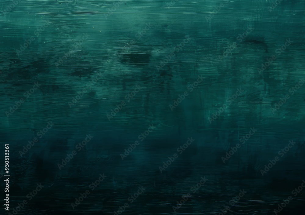 Fototapeta premium Elegant Dark Green Gradient Background with Subtle Grainy Texture