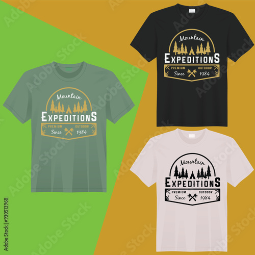 EXPEDITIONS  T-shirt  creative design using adobe illustrator and your best choice...
 