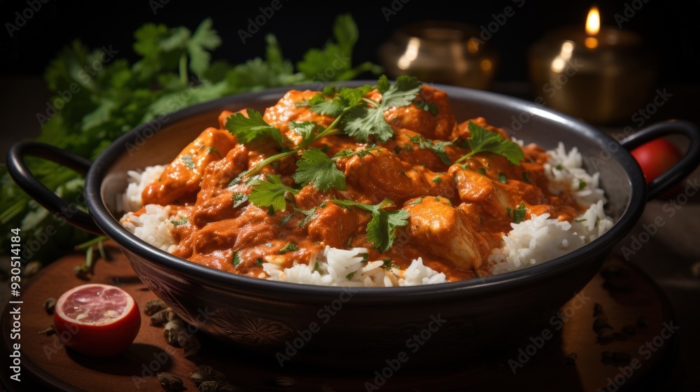 Butter Chicken Makhan. Best For Banner, Flyer, and Poster Butter Chicken Makhan. Best For Banner, Flyer, and Poster