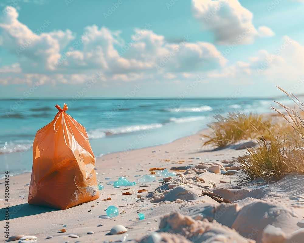 Pristine Beach After Community Cleanup Vibrant Coastline With Minimal Waste Pristine Beach After Community Cleanup Vibrant Coastline With Minimal Waste
