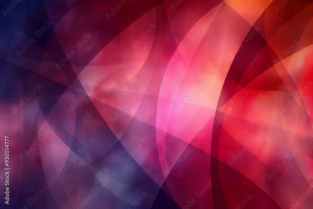 Obraz premium A vibrant abstract background with flowing shapes and colors blending harmoniously.