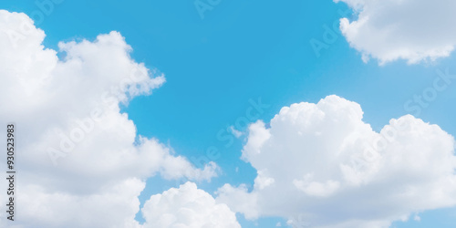 Natural and cloudy fresh blue sky background. Natural sky beautiful blue and white texture background. blue sky with cloud. sky with white clouds as background or texture	