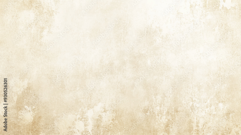 Fototapeta premium brown wall background, Abstract grunge concrete wall distressed texture background, watercolor paper , real pattern