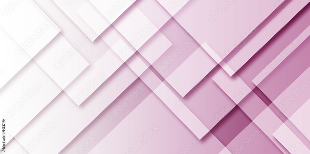 Modern luxury pattern of geometric white and purple color background Elegant abstract background with purple and white lines with shadow. white paper transparent material in triangle technology Modern luxury pattern of geometric white and purple color background Elegant abstract background with purple and white lines with shadow. white paper transparent material in triangle technology
